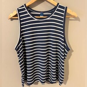 Old Navy super soft flowy striped tank top, size large